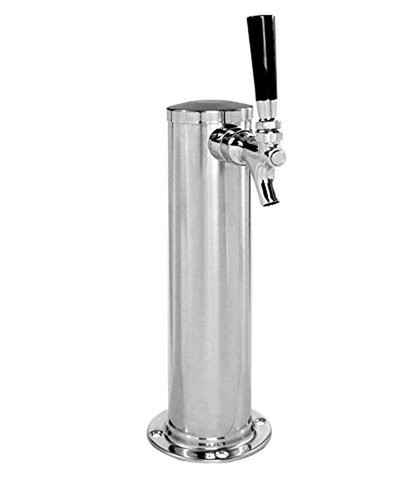 Single tap chrome draft beer - tap,